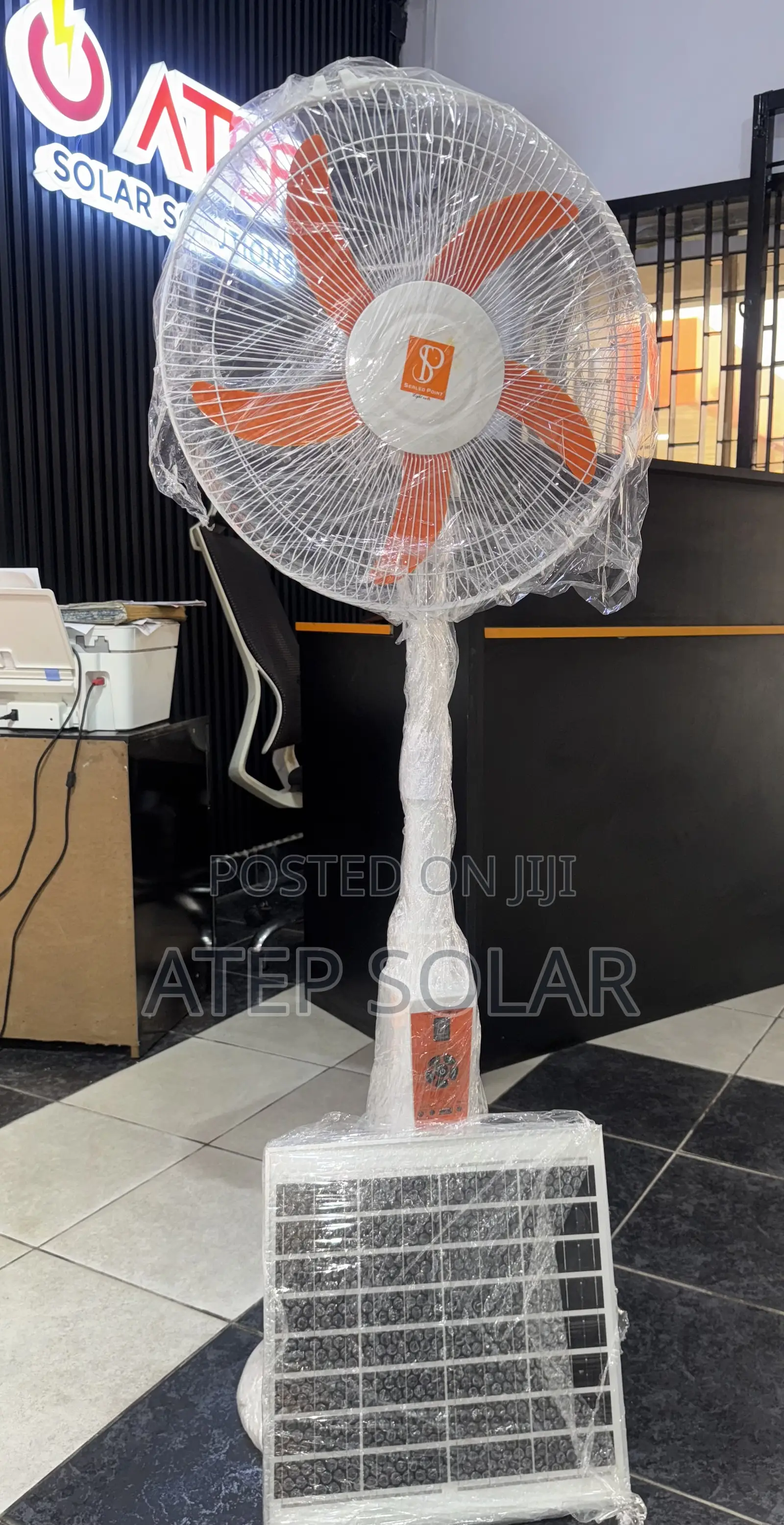 16inch Rechargeable/Solar Fan