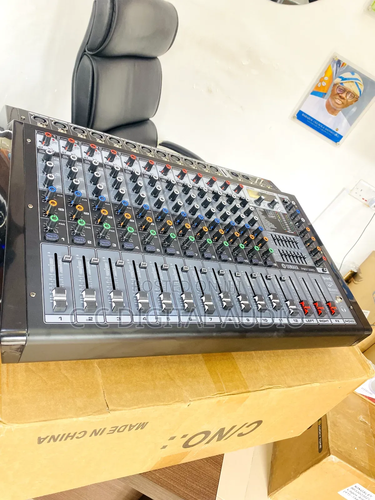 12 Channel Powered Mixer