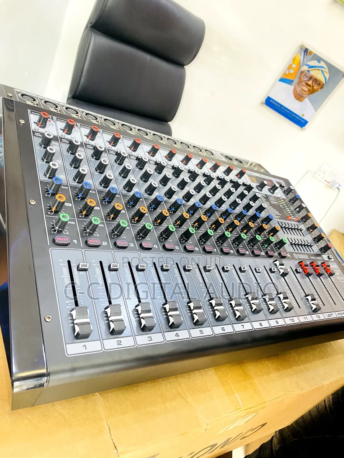 12 Channel Powered Mixer