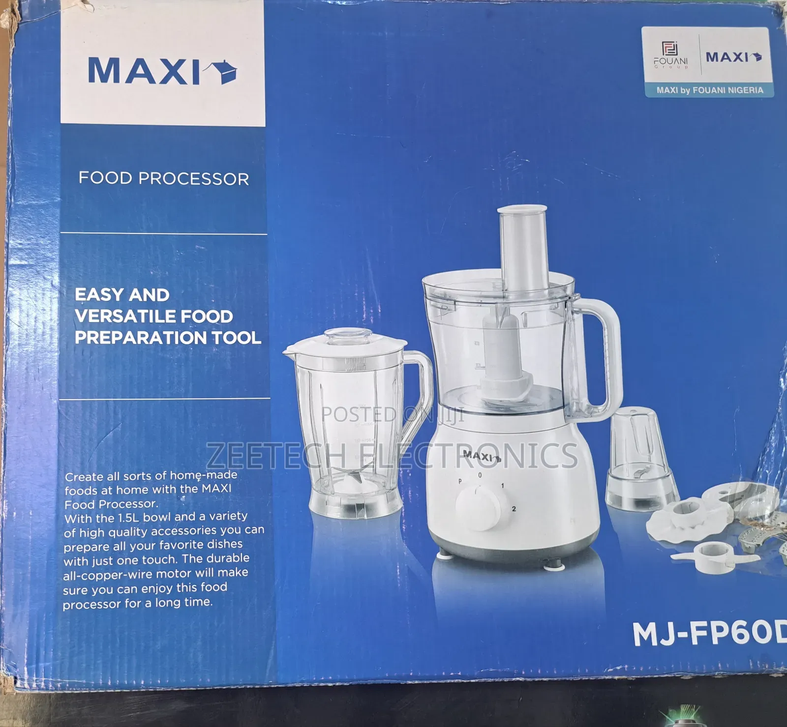 Maxi 1.5l Food Processor