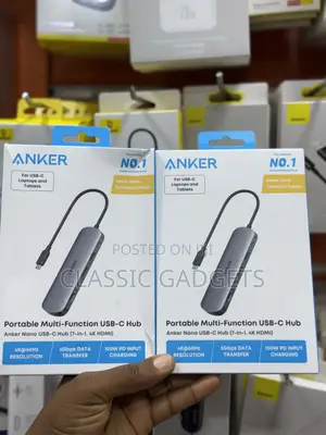 Anker 341 7 in 1 Nano Usb-C Hub Hdmi