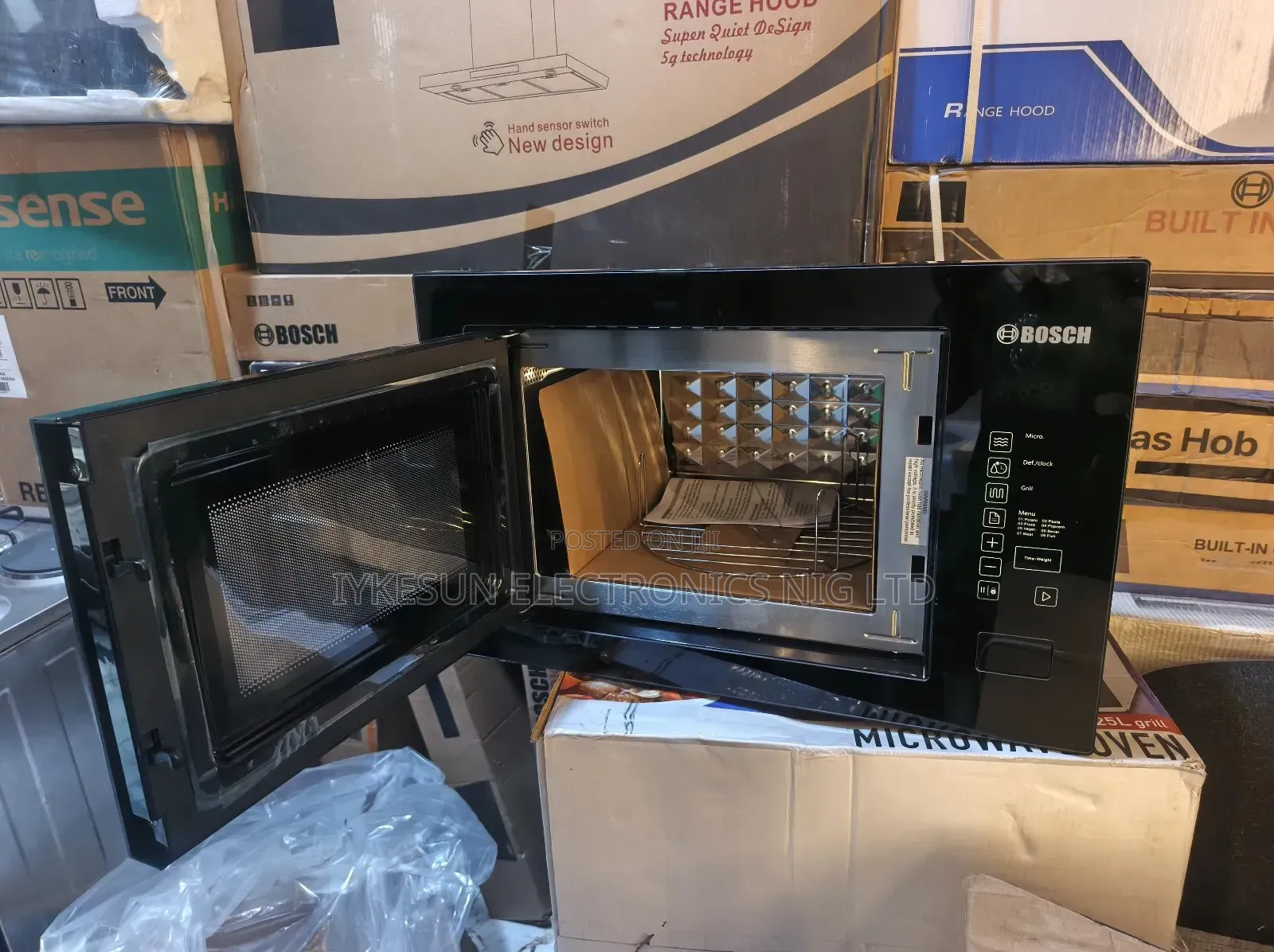Quality Bosch Built-in 25l Automatic Digita Control Microwave Grill