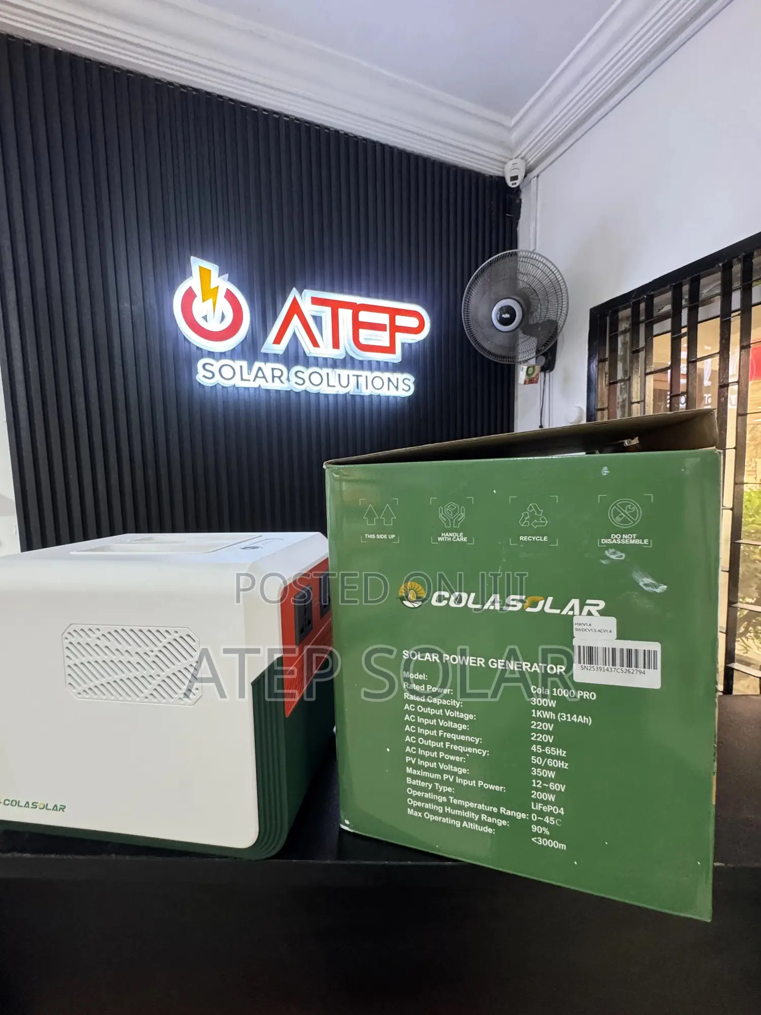 Colasolar 1000pro Solar Generator