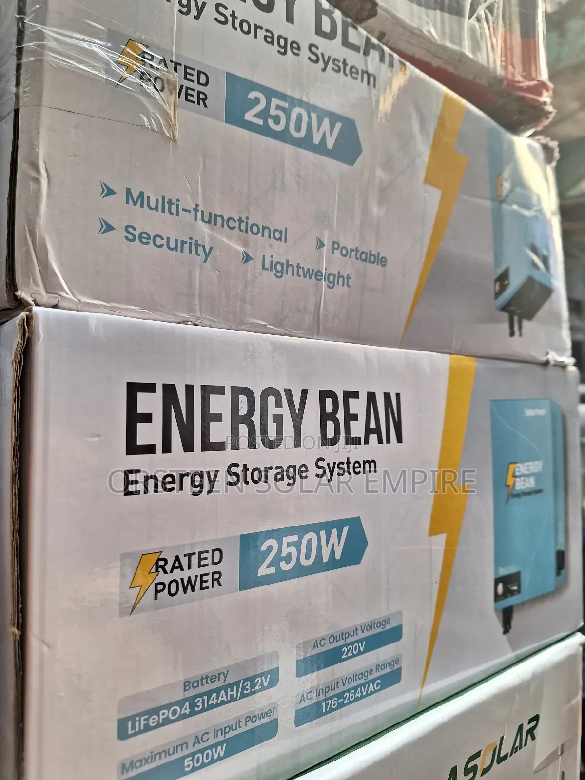 Energy Bean Solar Generator