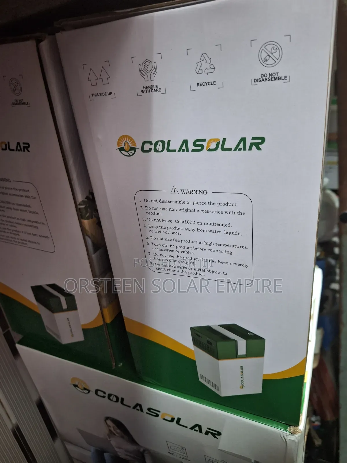 Cola Solar Energy Generator