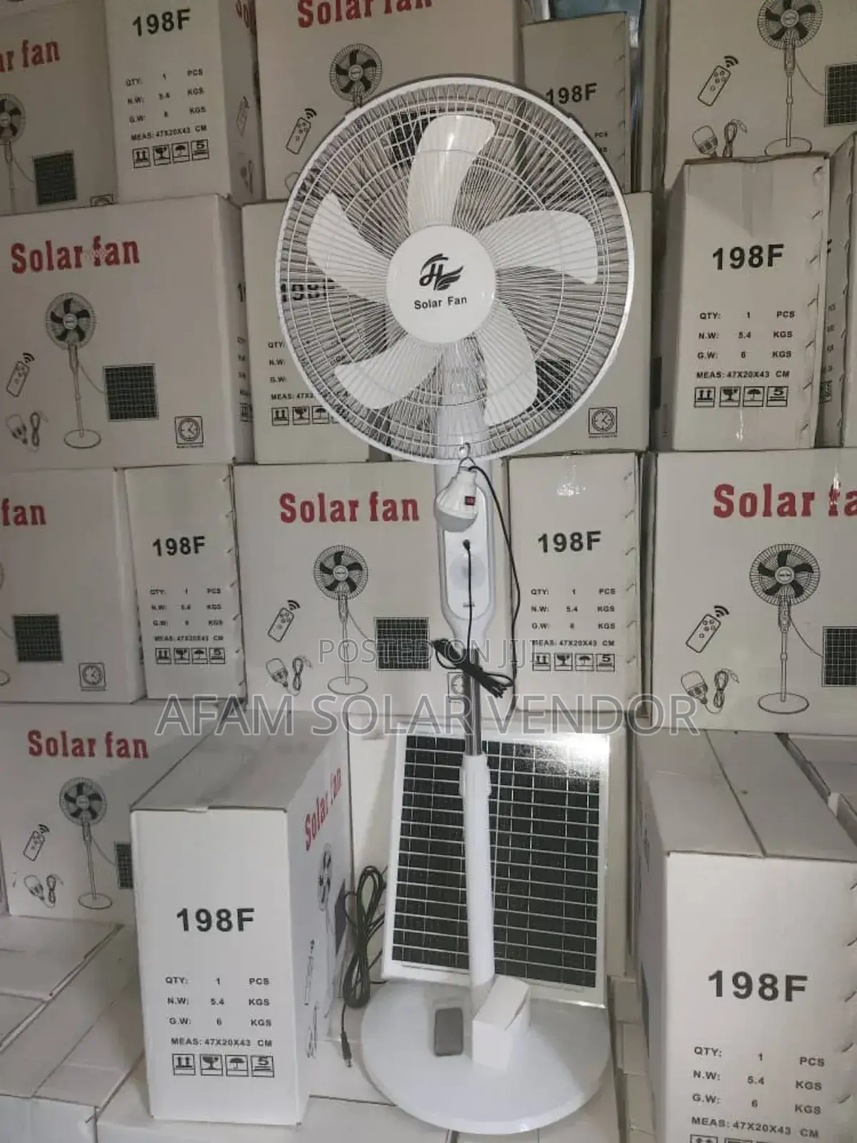 Solar Energy Fans