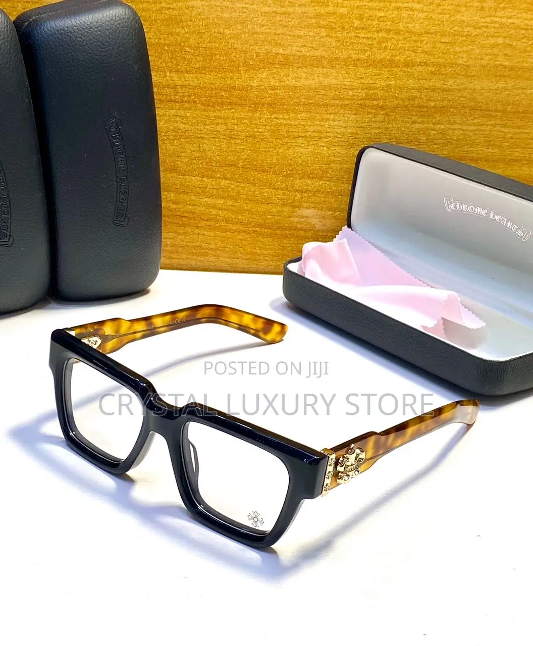 Chrome Hearts Quality Luxury Frame Glasses