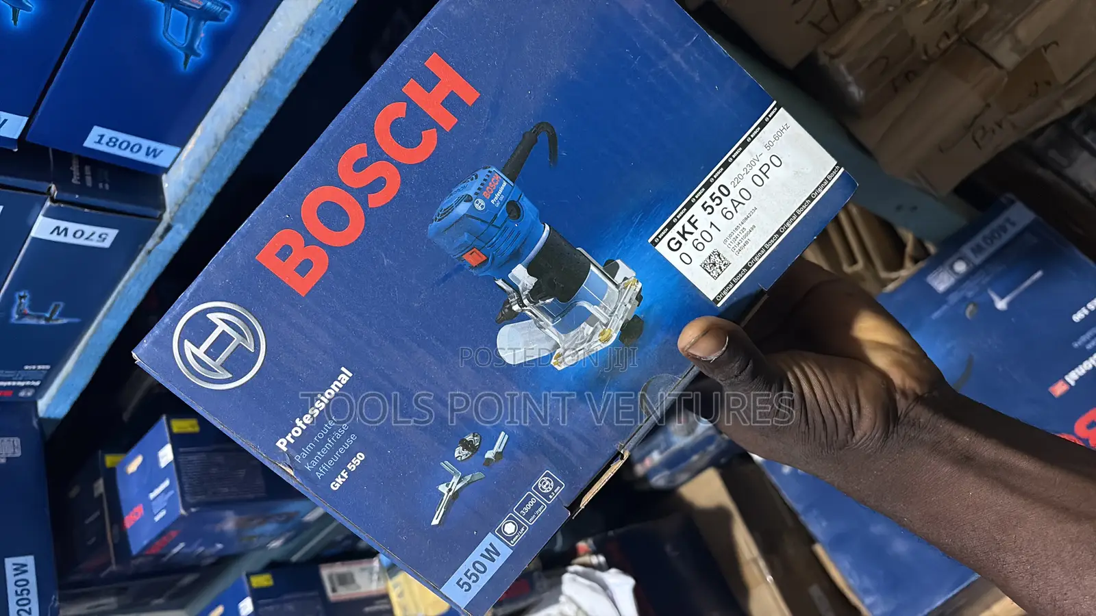 Bosch GKF 550 Professional Palm Router/ Trimmer
