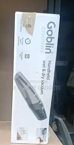 Goblin Essential, Handheld Wet and Dry Vacuum