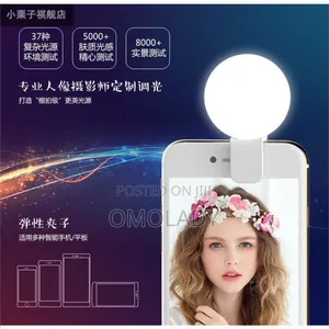 Clip-on Phone Selfie Ring Light