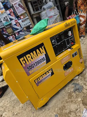 Heavy-Duty 10.5kva Firman Diesel Soundproof Gen 1years Wty 100%Copper