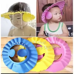 3pcs Baby Kids Soft Adjustable Shower Cap Children Bath Cap