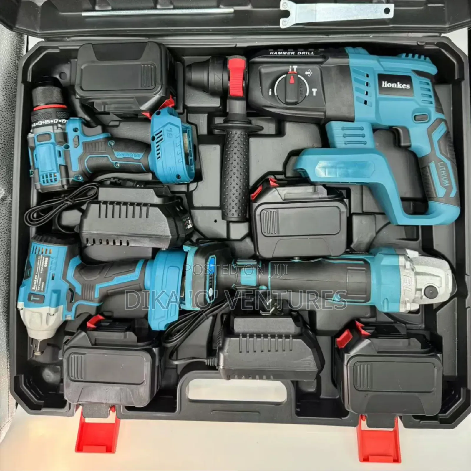 Power Tools Combo Set Wholesale, 4 in 1 Wireless Electric Power Tools