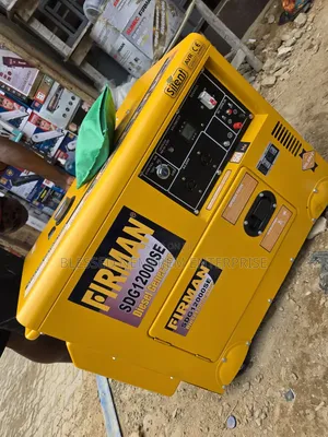 This Is 10kva Firman Diesel Soundproof Generator Model Sdg12000se 100%