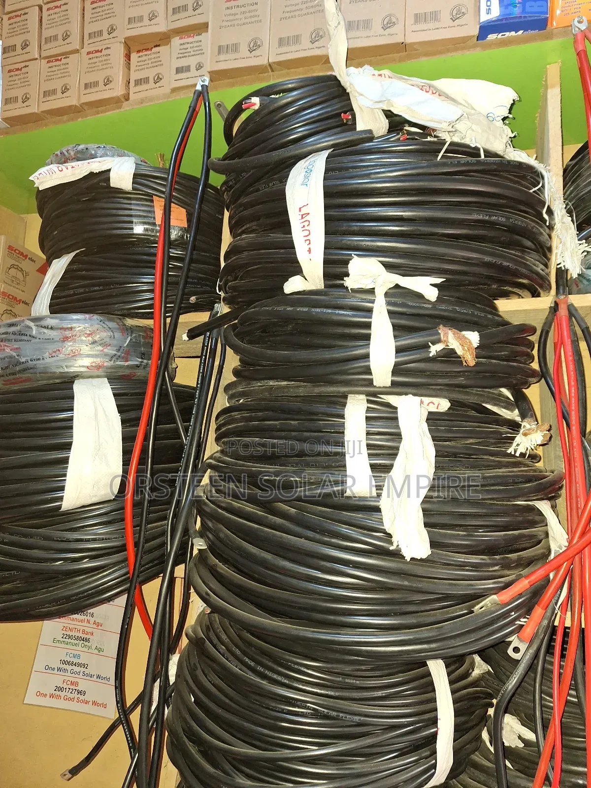 Mtn Dc Cables 6mm Original Cables(Double Core)