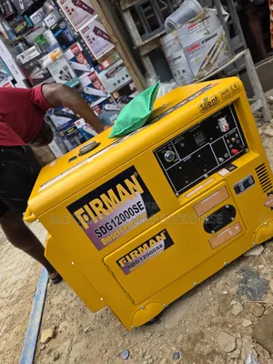 Come I Have Brand New Firman Diesel Soundproof Gen 10kva 100% Copper