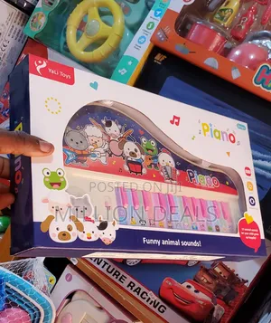 Funny Animal Sounds Electronic Kids Unique Piano Toy Ages 3+