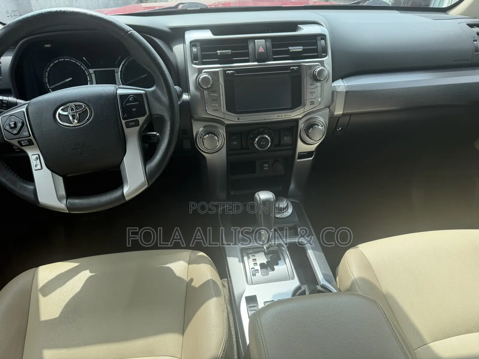 Toyota 4-Runner 2016 Red