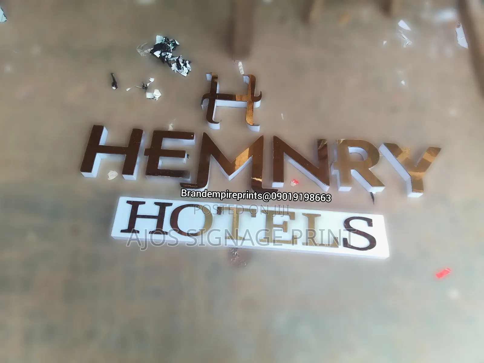 Quality 3d Signage