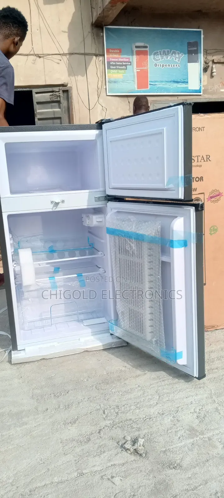 Original Glamster Double Door Fridge