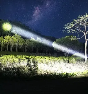 High Quality Rechargeable Torch Light With Battery Display