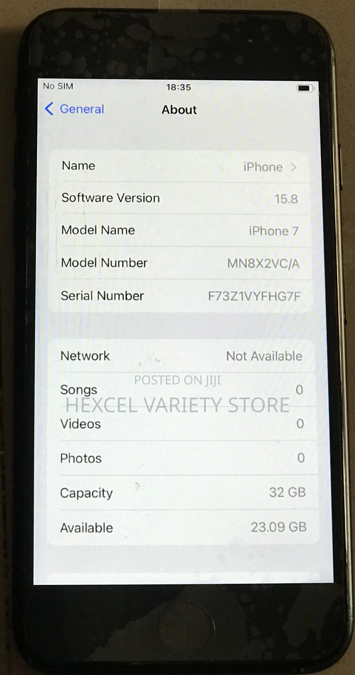Apple iPhone 7 32 GB Black