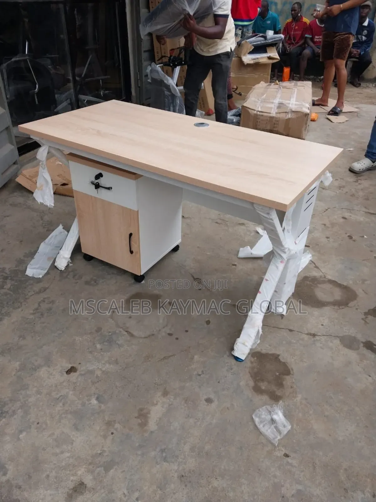 Semi Executive Office Table With Drawers