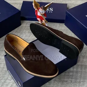 Hugo Boss Loafers Suede Shoe