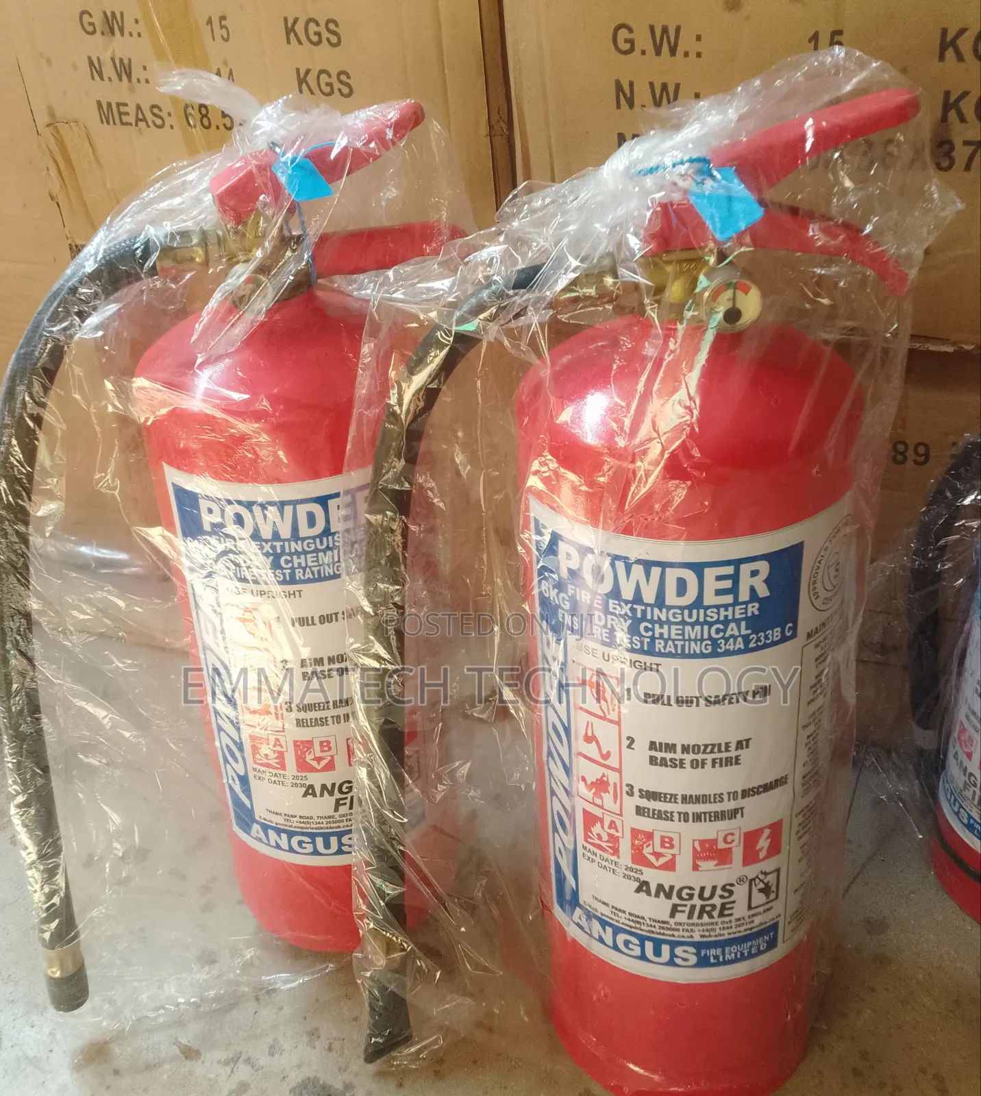 6kg Power Fire Extinguisher