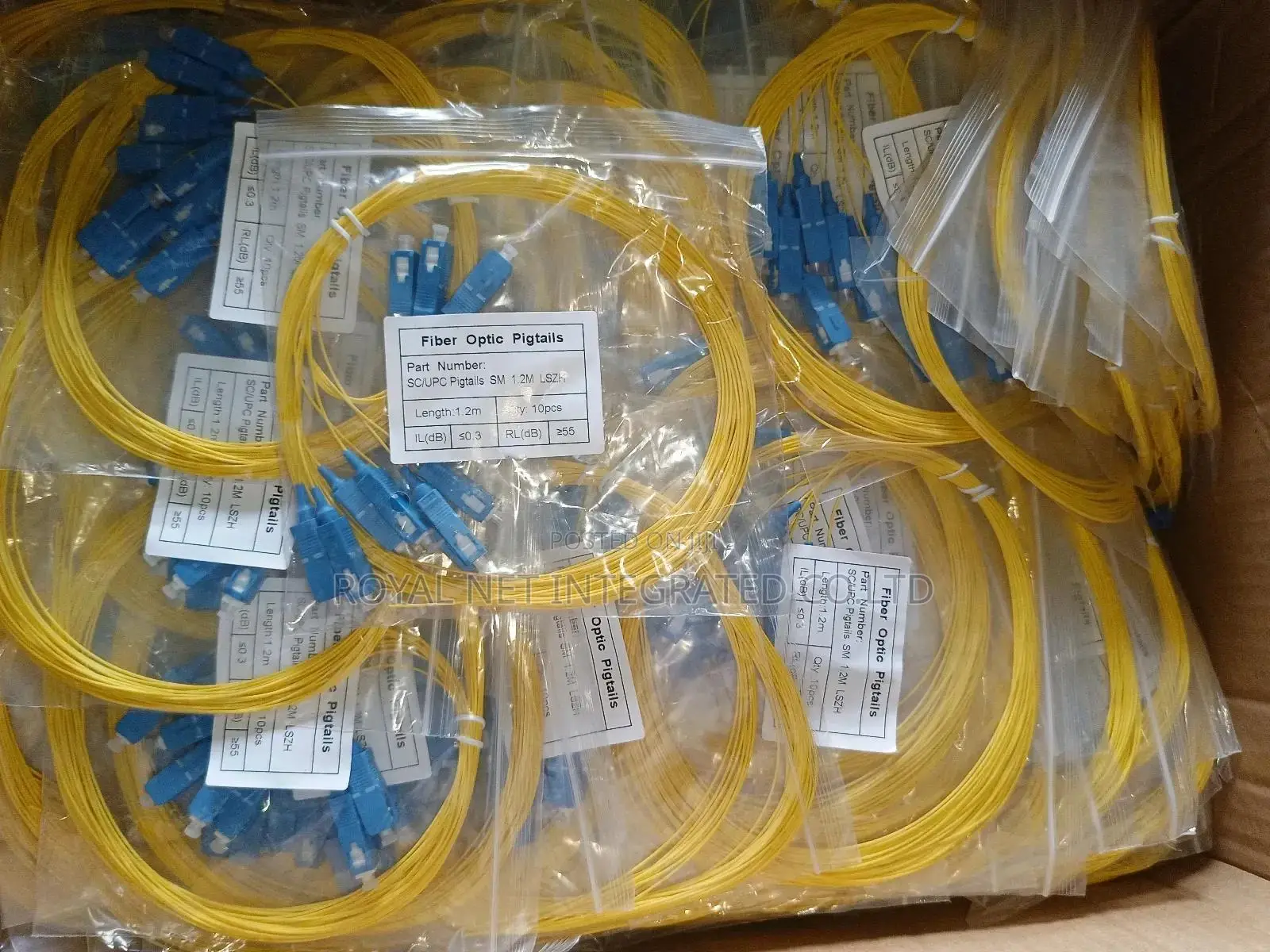 Fibre Pigtail Sc Single Mode