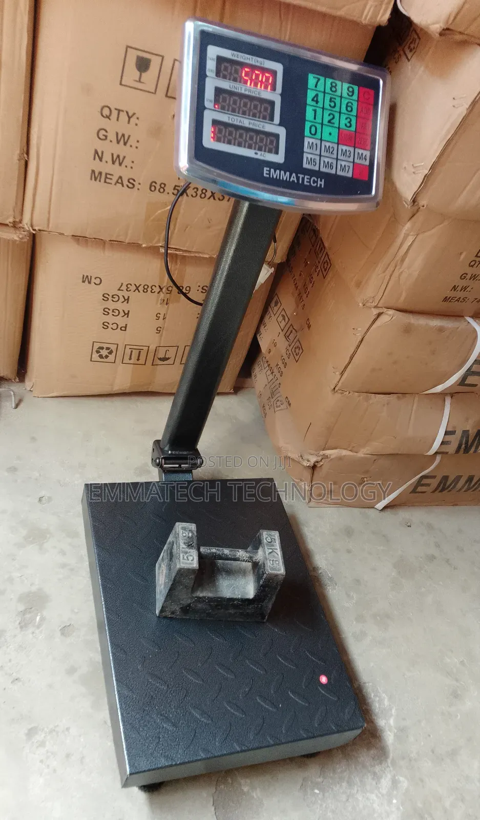 Emmatech 100kg Digital Platform Scale