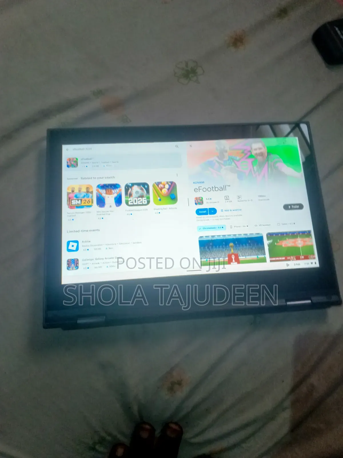 Laptop Lenovo 500e 4GB Intel SSD 32GB