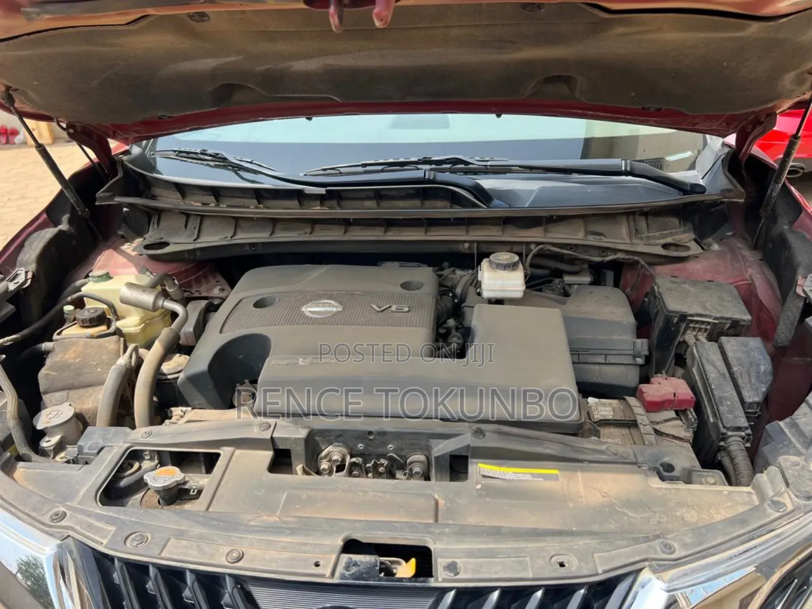 Nissan Murano 2017 Red