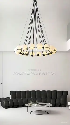 Modern Minimalist Glass Ball Pendant Living G9 Chandelier
