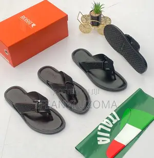 Italian Leather Classic Slippers