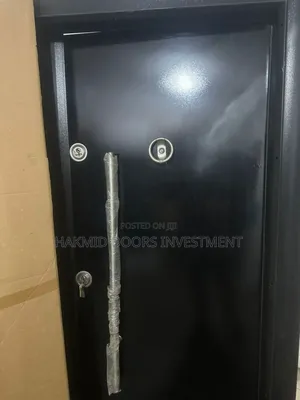 Pure Black Turkey Door