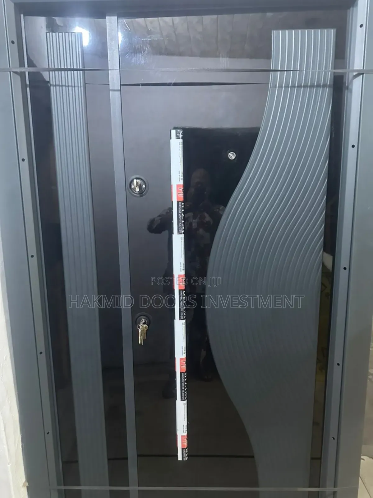 Pure Black Turkey Door
