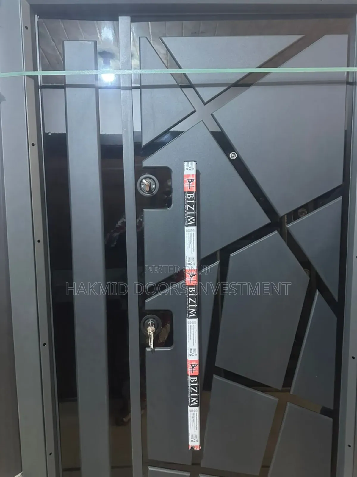 Pure Black Turkey Door