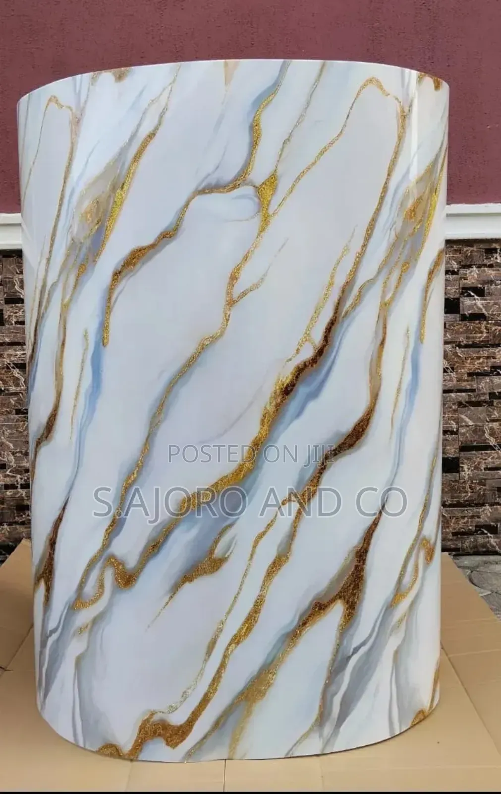 Pvc Self-adhesive Marble Sticker