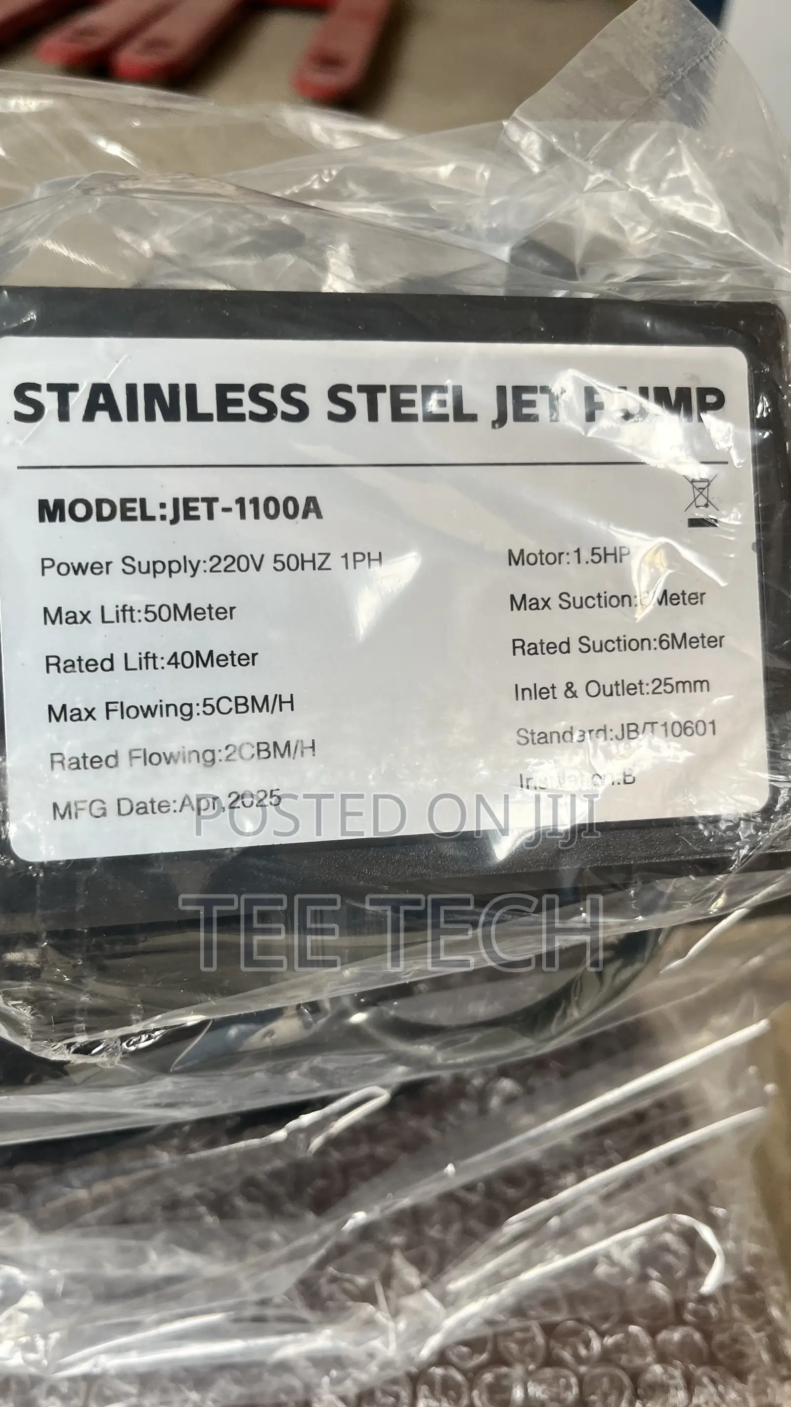 Stainless Jet Pump