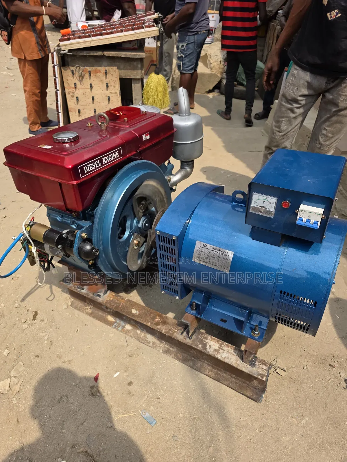 I Have 15kva Basic Diesel Generator With 1115 Engine 100% Copper Coil