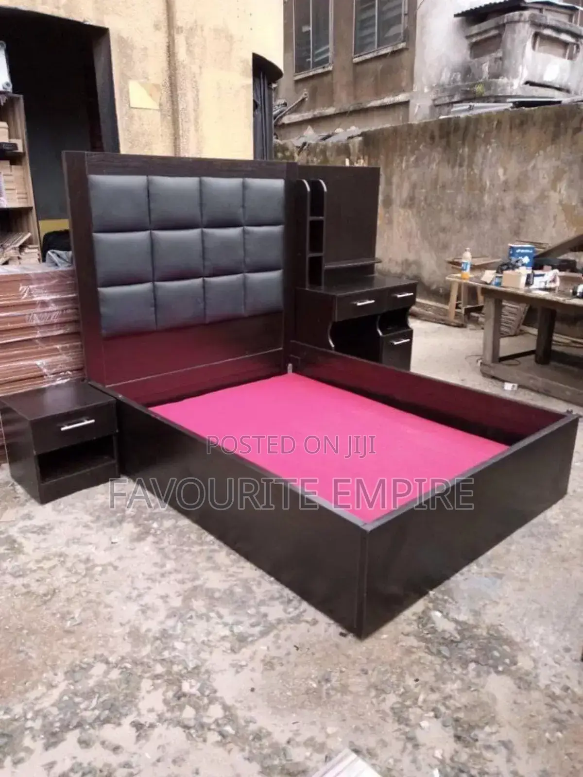 Bedframe With Dresser