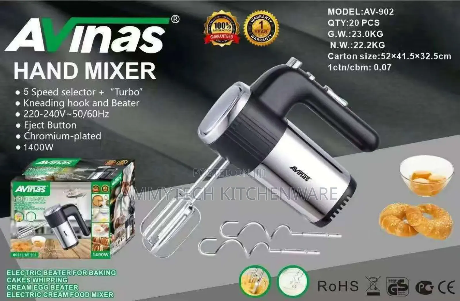 Avinas ✋Hand Mixer