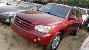 Toyota Highlander Limited V6 2006 Red