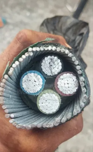 185mm 4-Core Aluminium Armoured Cable Nigeria.