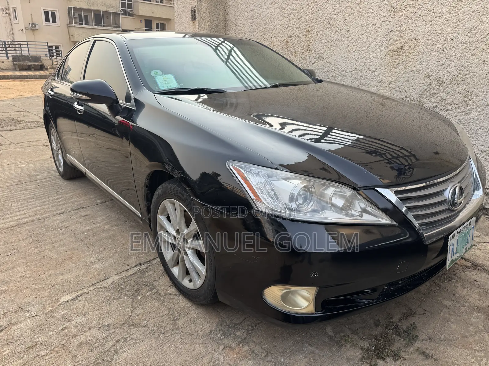 Lexus ES 350 2011 Black