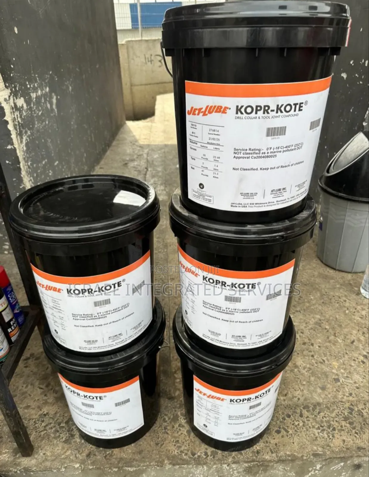 Kopr Kote Jet Lube Grease Drill Collar Tool Joint Compound