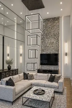 Box Drop Led Chandelier