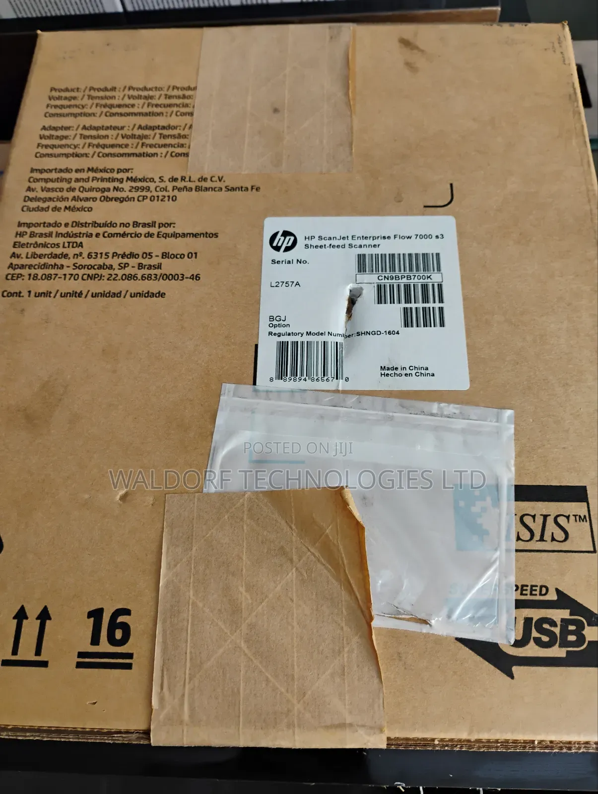 Hp Scanjet Enterprise Flow 7000 S3 Sheet-Feed Scanner