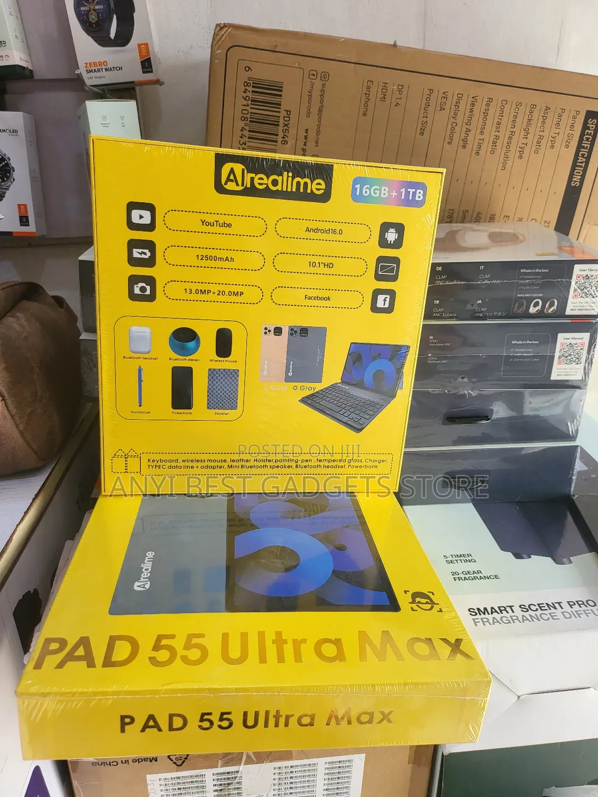 New Realme Pad 55 Ultra 1 TB Gray
